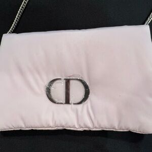 Pink Chain Shoulder Bag